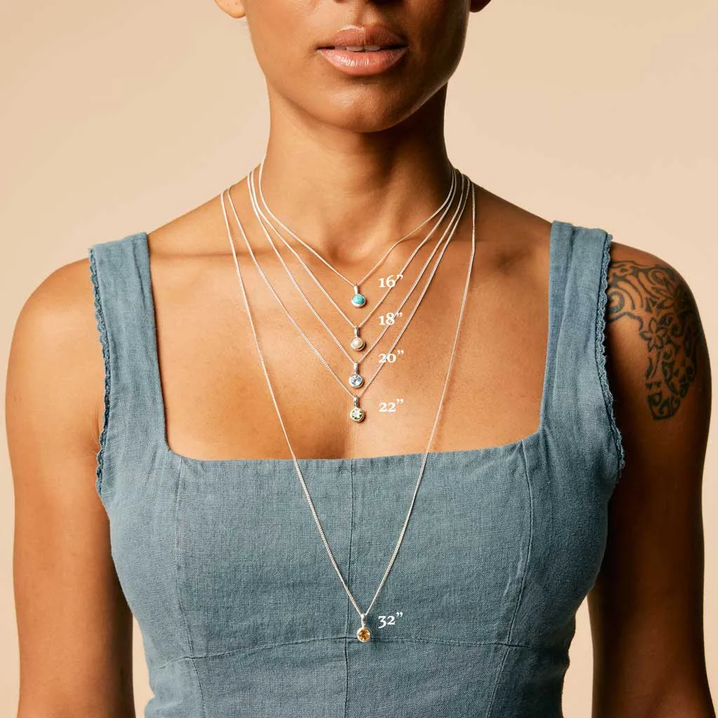 Infinity Universe Necklace  - Turquoise