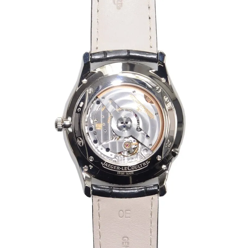 Jaeger LeCoultre Master Ultra Thin Perpetual Calendar White Gold Men's Watch Q1303520