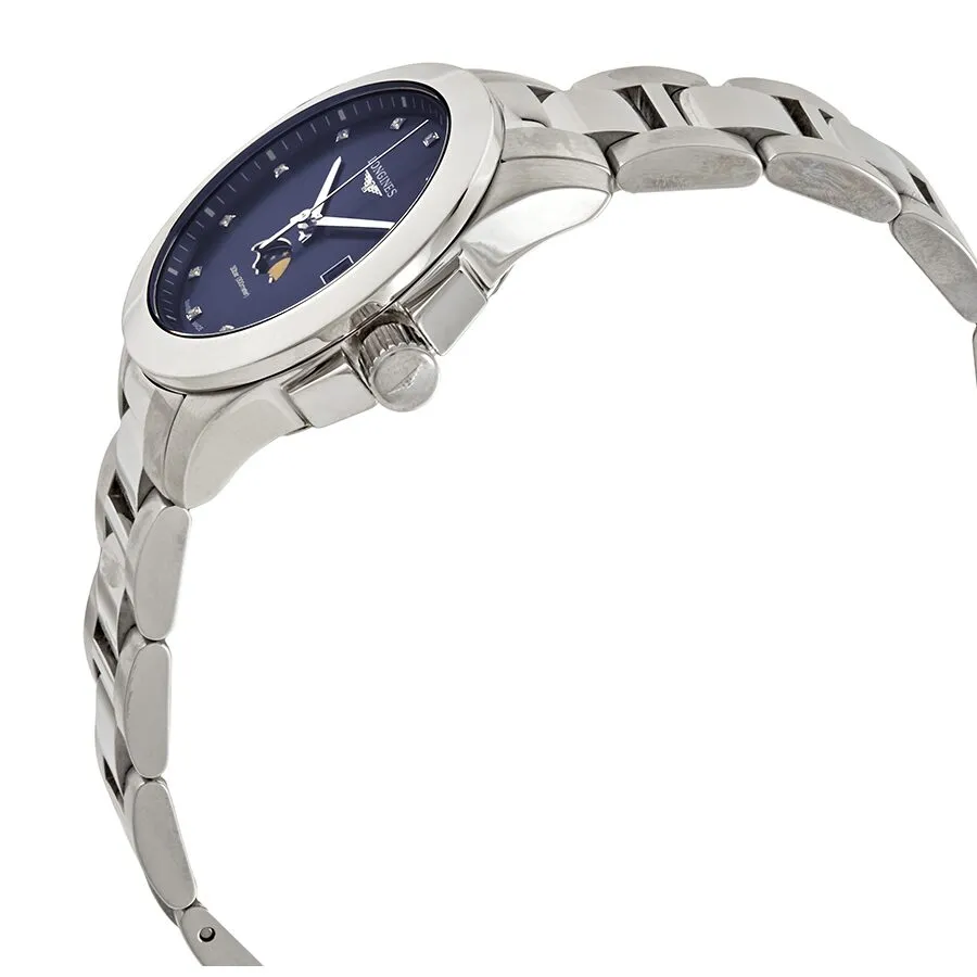 Longines Conquest Moonphase Diamond Ladies Watch L33814976