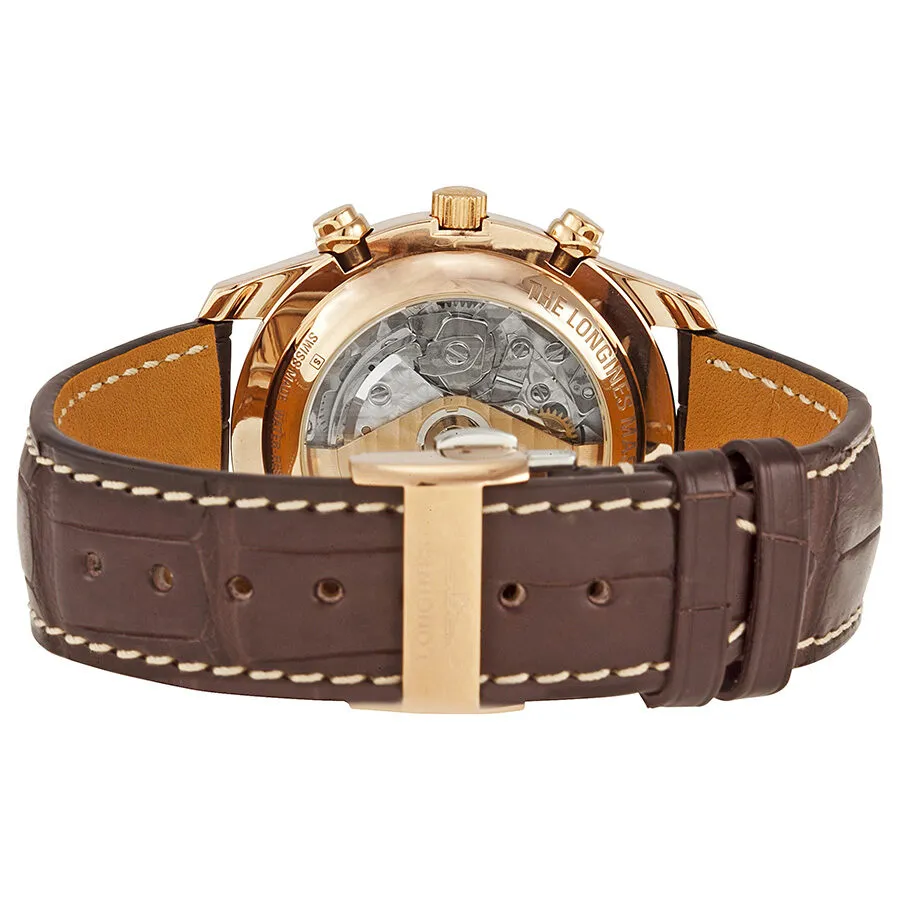Longines Master Collection 18kt Rose Gold GMT Moonphase Automatic Chronograph Men's Watch L26738783 L2.673.8.78.3