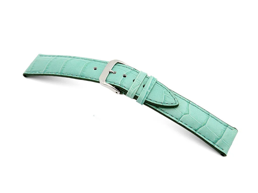 Louisiana - Turquoise - Alligator Grained