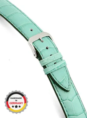 Louisiana - Turquoise - Alligator Grained