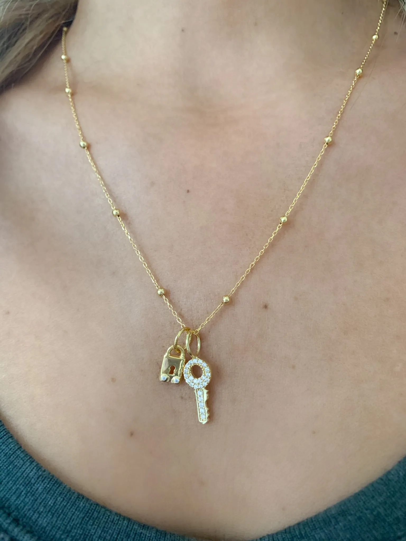 Mini Lock Charm