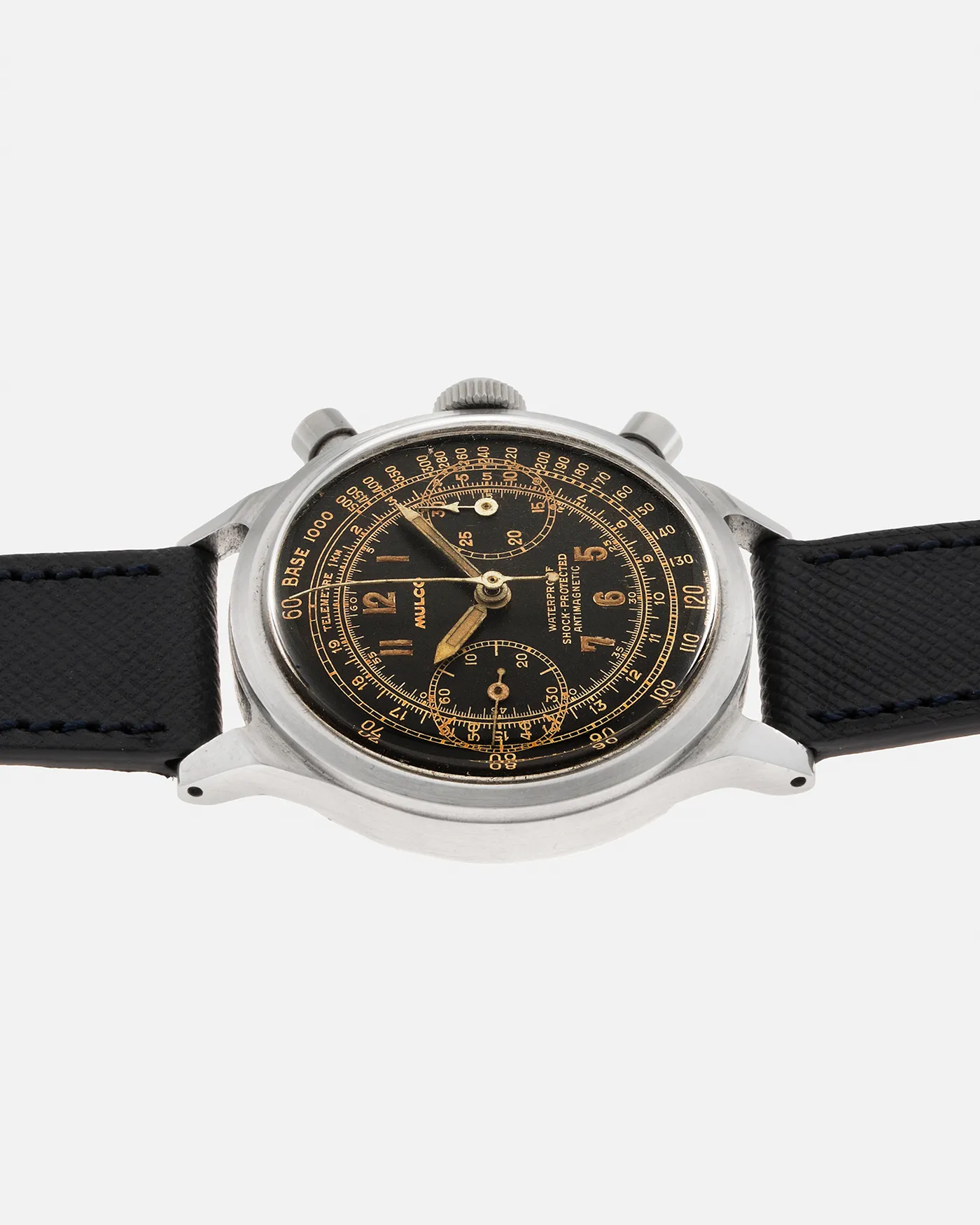 Mulco Black Gilt Spillman Chronograph