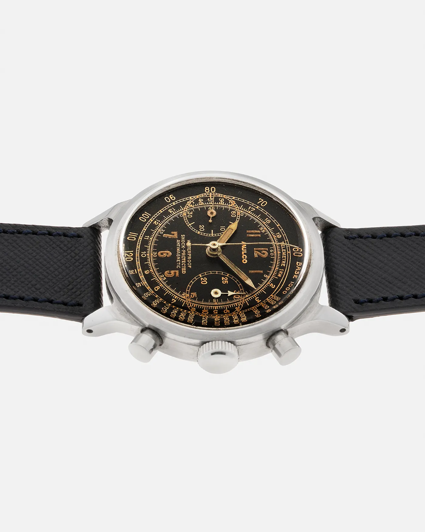 Mulco Black Gilt Spillman Chronograph