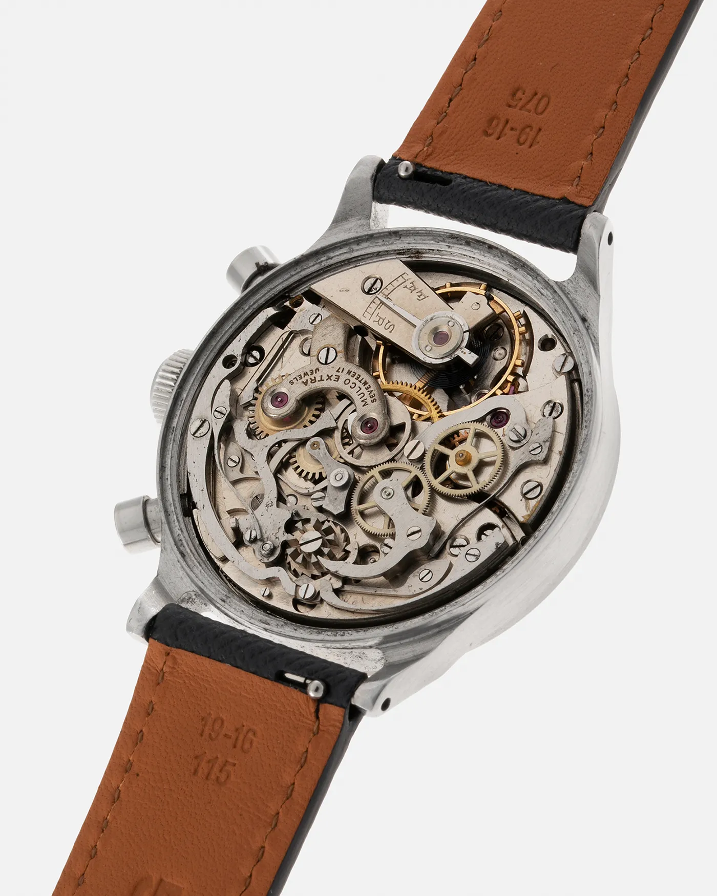 Mulco Black Gilt Spillman Chronograph