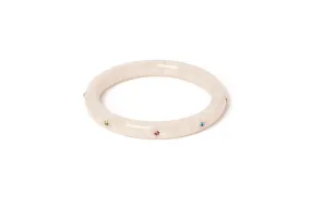 Narrow Frosted Gems Bangle