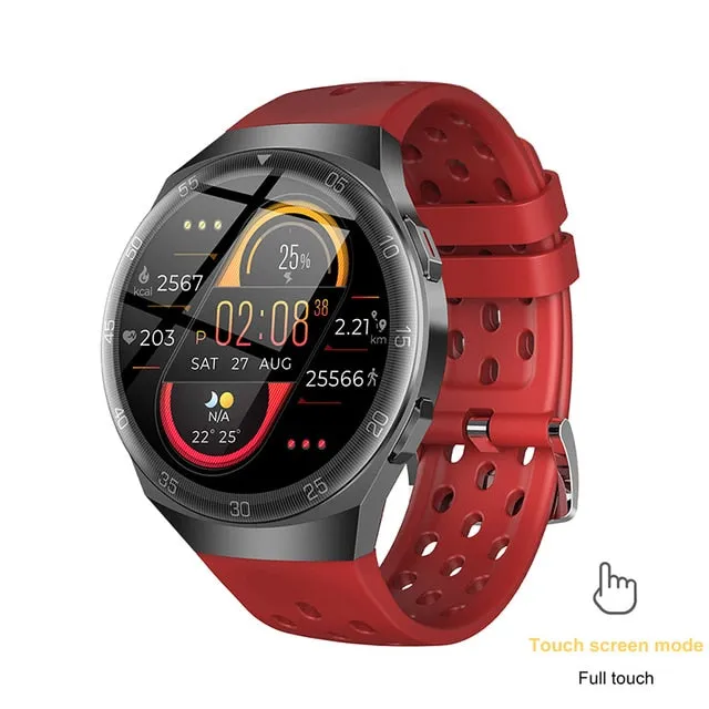 New Smart Watch Men Full Touch Screen Sport Fitness Watch IP67 Waterproof Bluetooth For Android ios smartwatch Men box