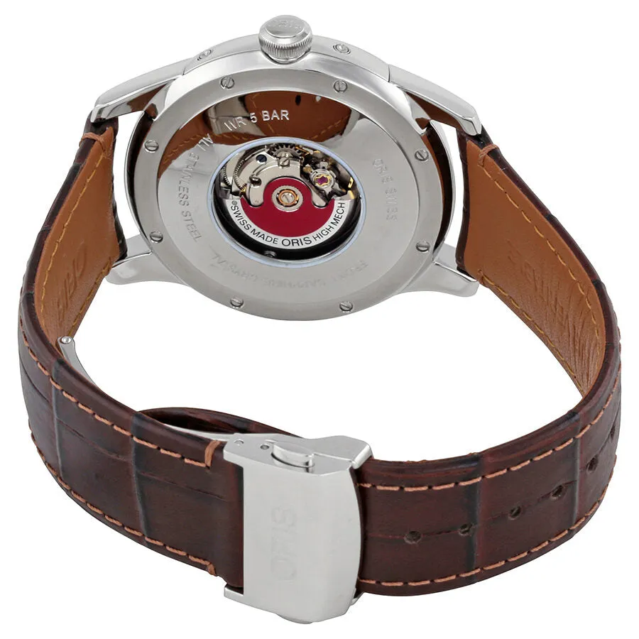 Oris Artelier Automatic Silver Dial Men's Watch 582-7689-4021BRLS 01 582 7689 4021-07 5 21 70FC