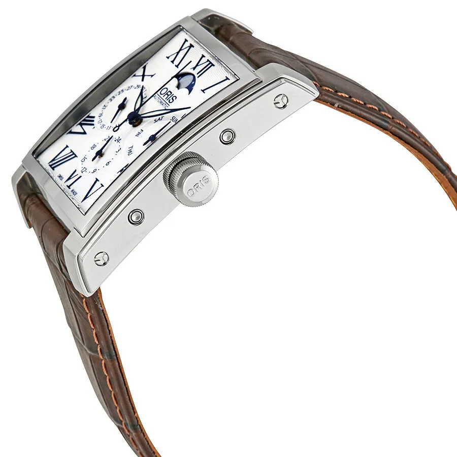 Oris Rectangular Automatic Silver Dial Men's Watch 582-7658-4071LS 01 582 7658 4071-07 5 23 70FC