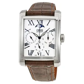 Oris Rectangular Automatic Silver Dial Men's Watch 582-7658-4071LS 01 582 7658 4071-07 5 23 70FC