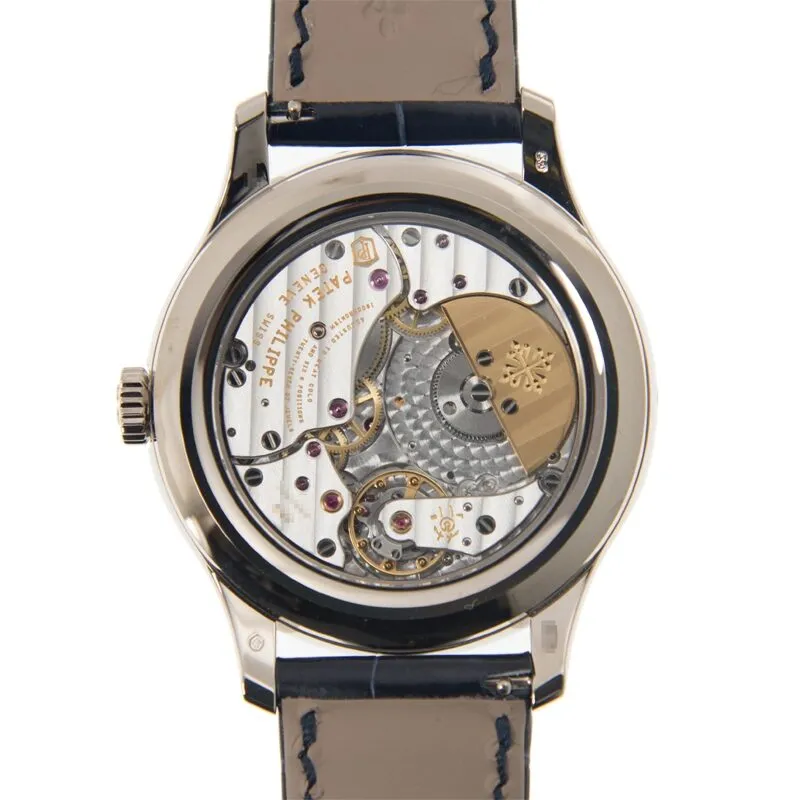 Patek Philippe Grand Complication Royal Blue Sunburst Dial Men's 18 Carat White Gold Watch 5327G