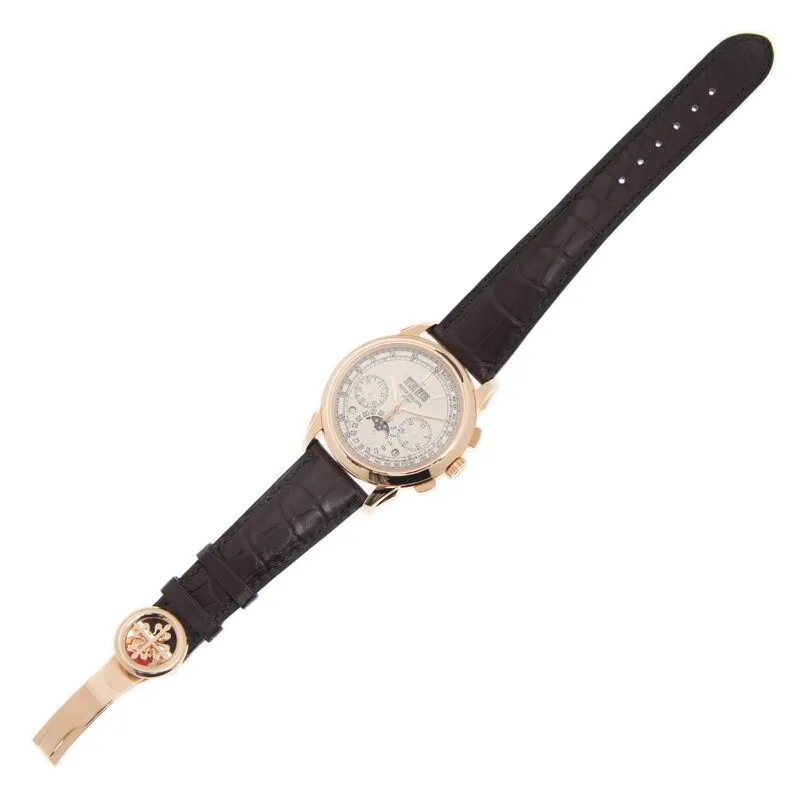 Patek Philippe Grand Complications Silver Dial 18K Rose Gold Men's Watch 5270R-001