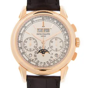 Patek Philippe Grand Complications Silver Dial 18K Rose Gold Men's Watch 5270R-001