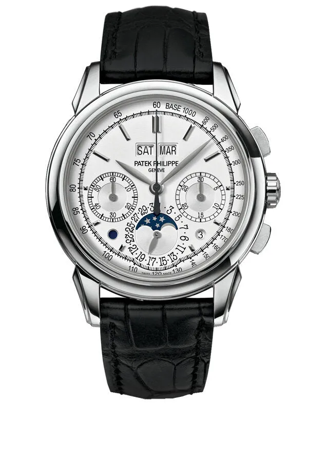 Patek Philippe Grand Complications Silver Dial 18K White Gold Men's Watch 5270G-013