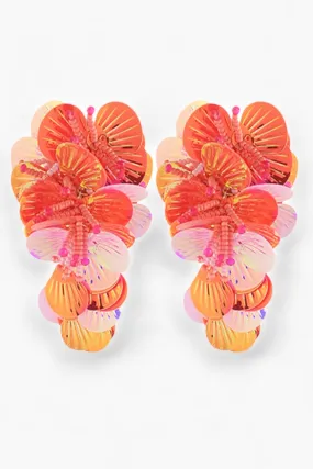 Pink Chacha Seashell Earrings