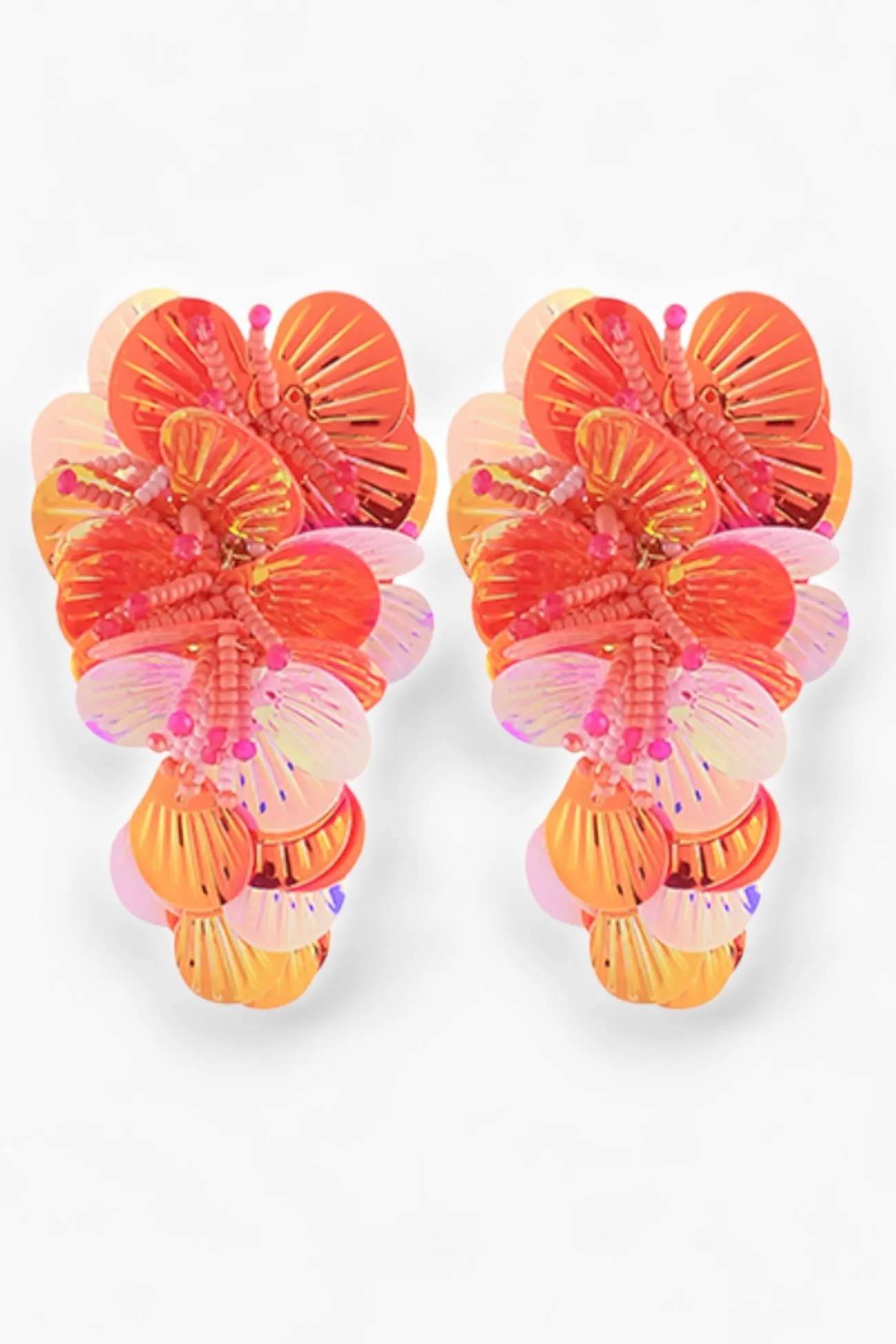Pink Chacha Seashell Earrings