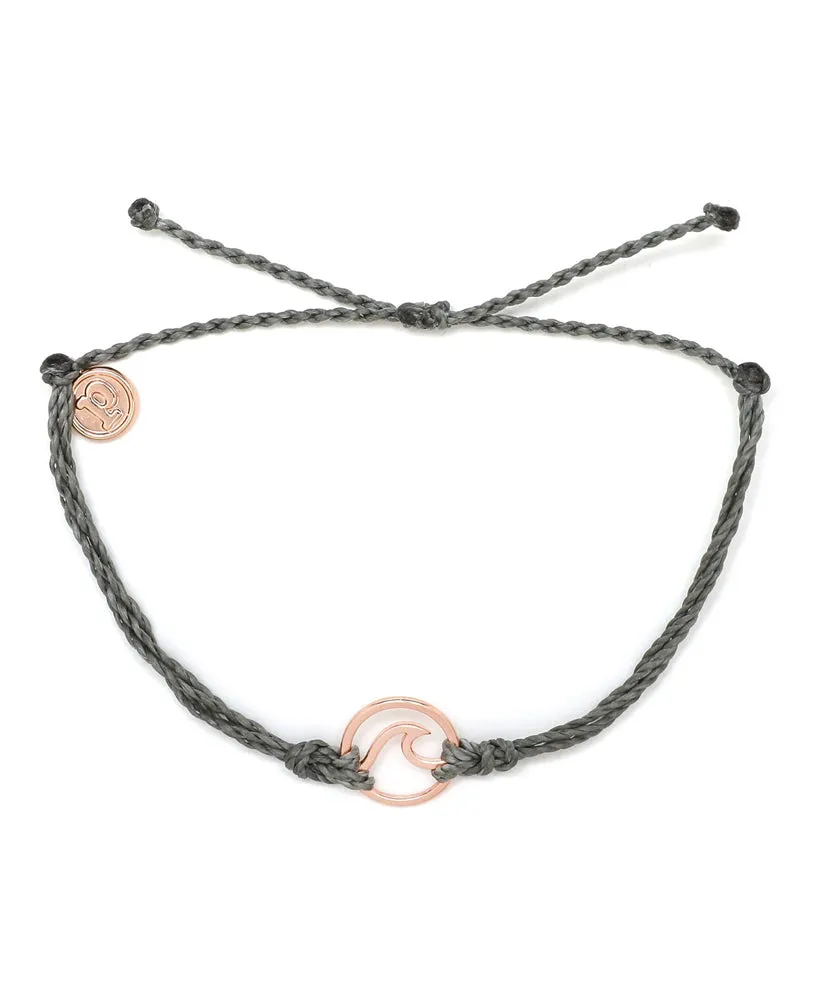 Pura Vida - Wave Charm Bracelet - Gold