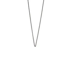 "Frankie" Delicate Black Steel Chain