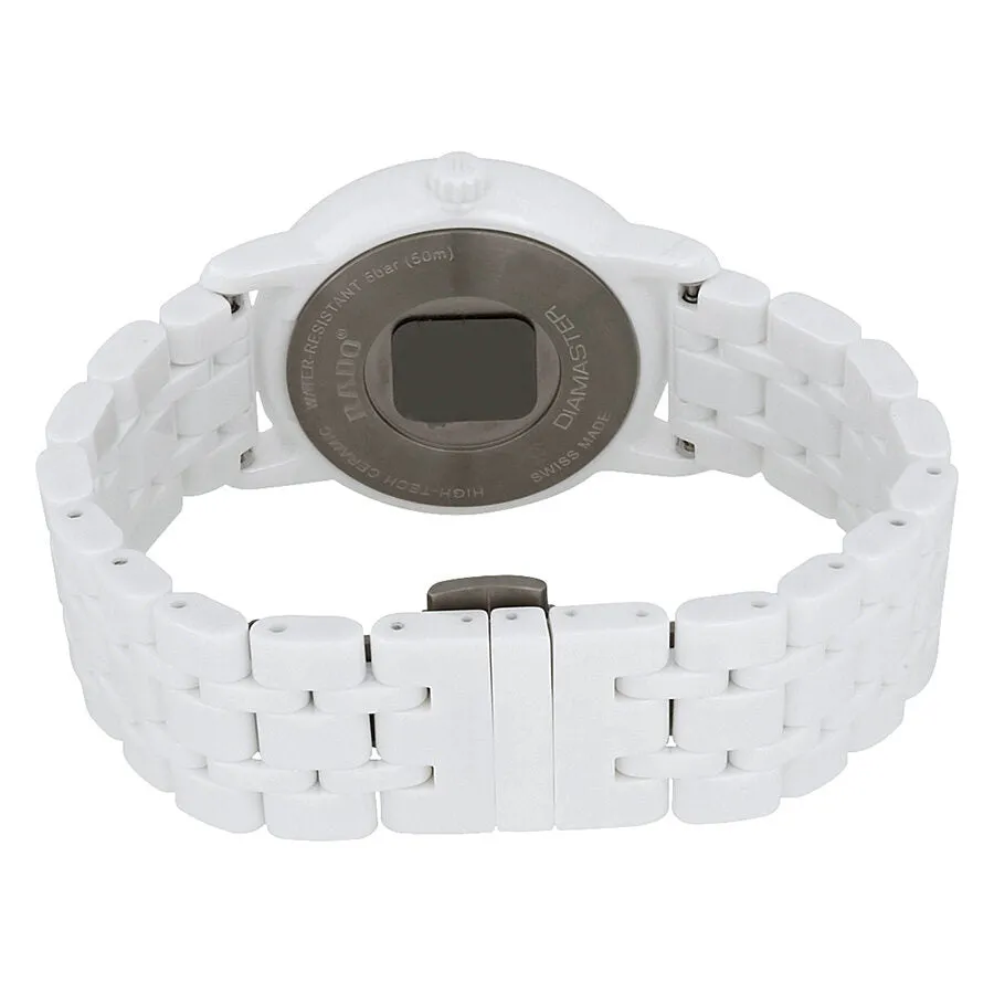 Rado Diamaster Mother Of Pearl Dial White Ceramic Ladies Watch R14065907