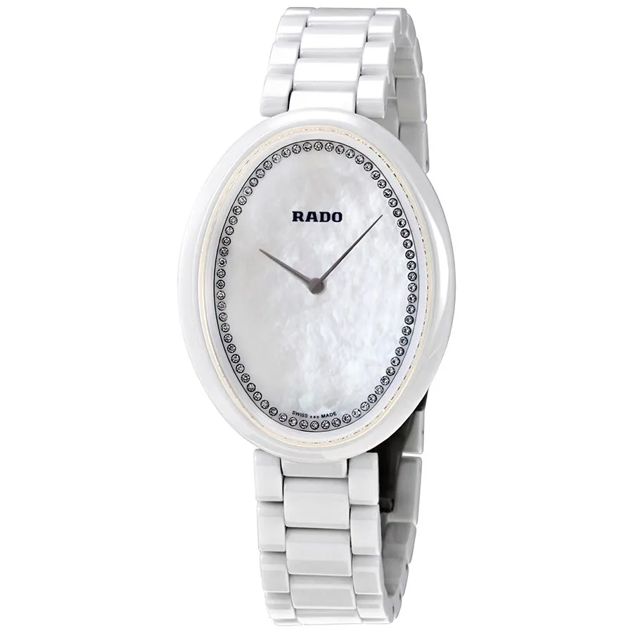 Rado Esenza Quartz White Mother of Pearl Dial Ladies Watch R53092902