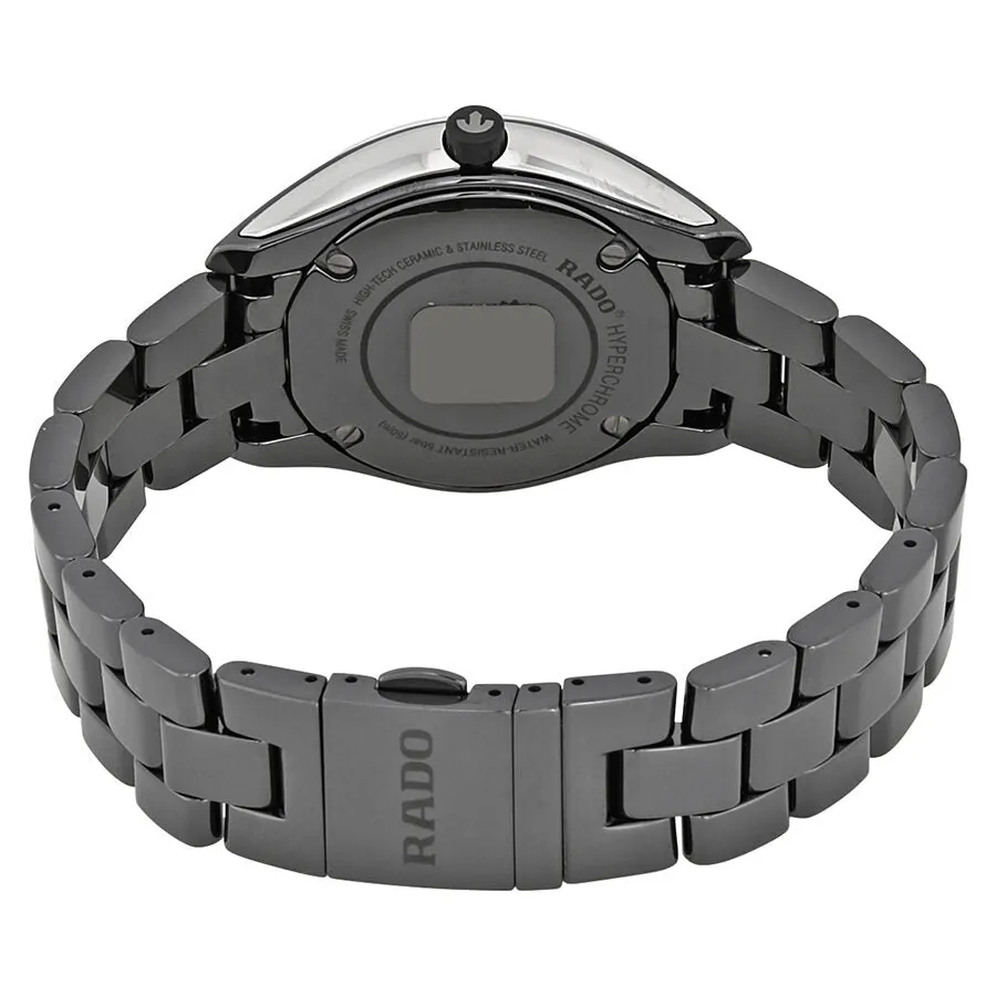 Rado HyperChrome Black Dial Ladies Diamond Ceramic Watch R32312152