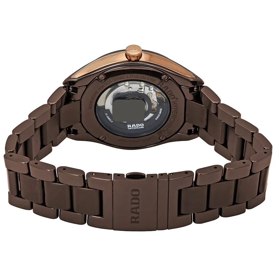 Rado HyperChrome XL Brown Dial Automatic Men's Ceramic Watch R32176302