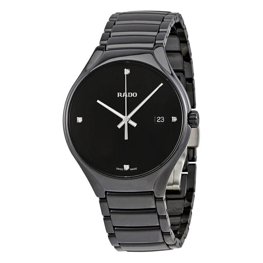 RadoTrue Black Dial Quartz Men's Watch R27238722