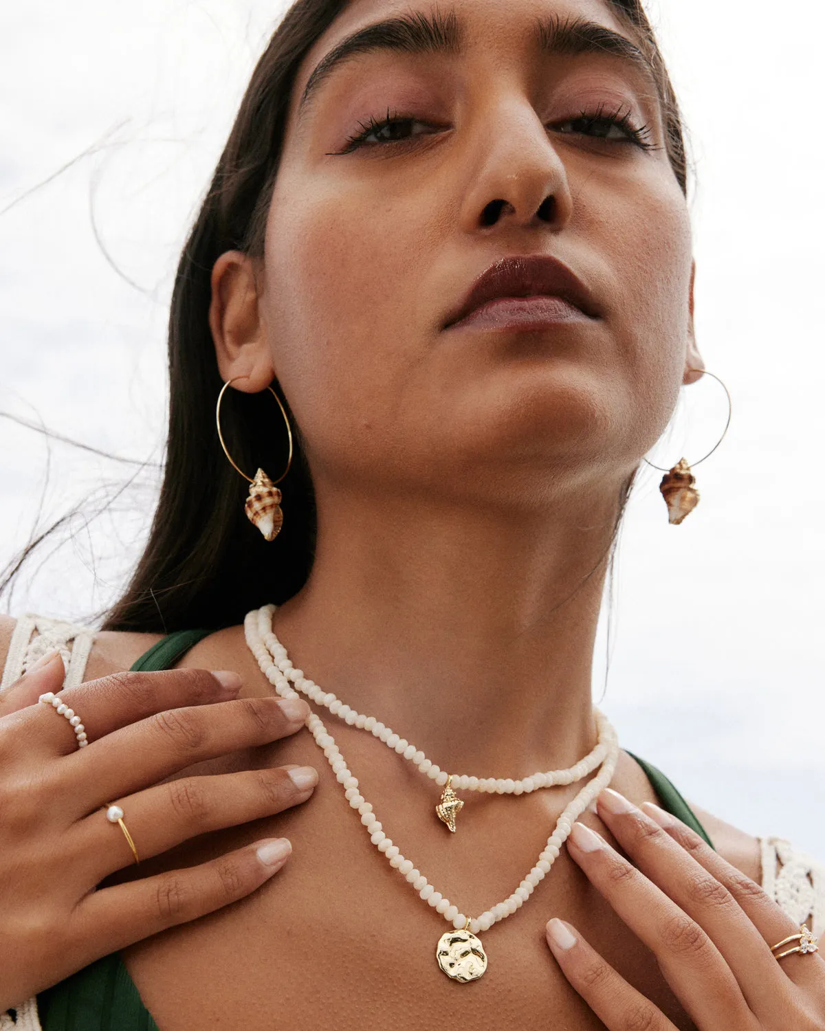 Sea Seeker Hoop Earrings