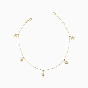 Sea Turtle Anklet