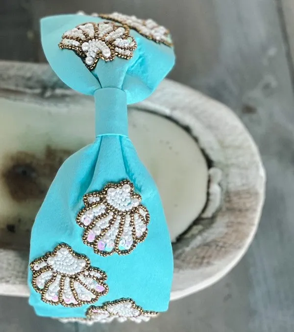 Seashell Beach Beaded Headband