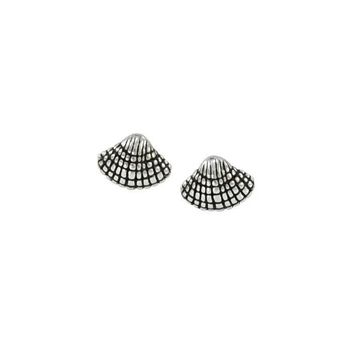 Seashell Sterling Silver Post Earring TE2122