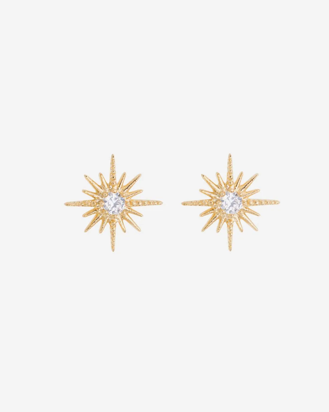 Shashi Celestina Starburst Stud Earrings