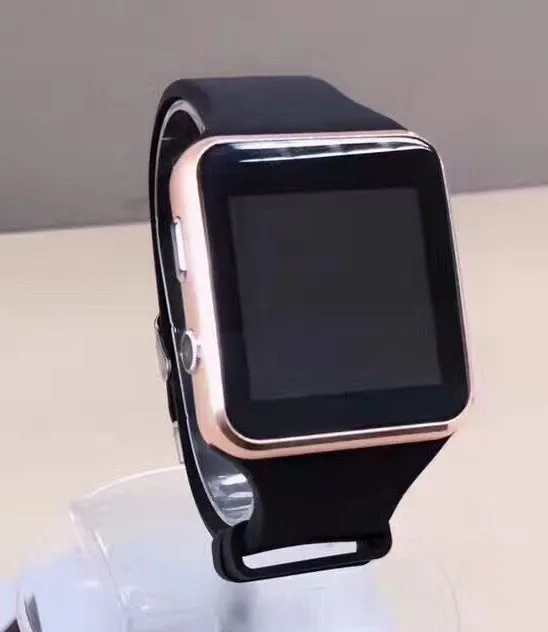 Silicone material strap smart watch