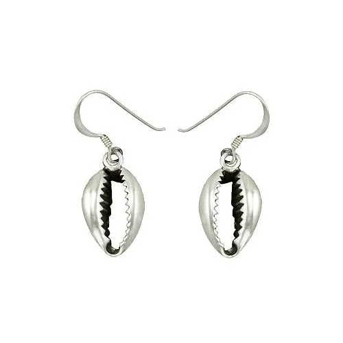 Silver Seashells Earrings