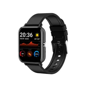 Smart Watch Health Tracker with Magnetic Charger Black