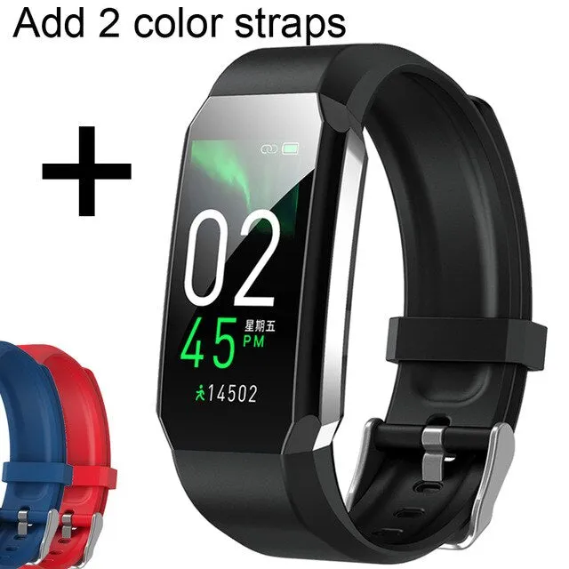 Smart Watch Men Women Body Thermometer Blood Pressure Sleep Monitor Fitness Tracker Smartwatch Waterproof Sport Fitness Bracelet