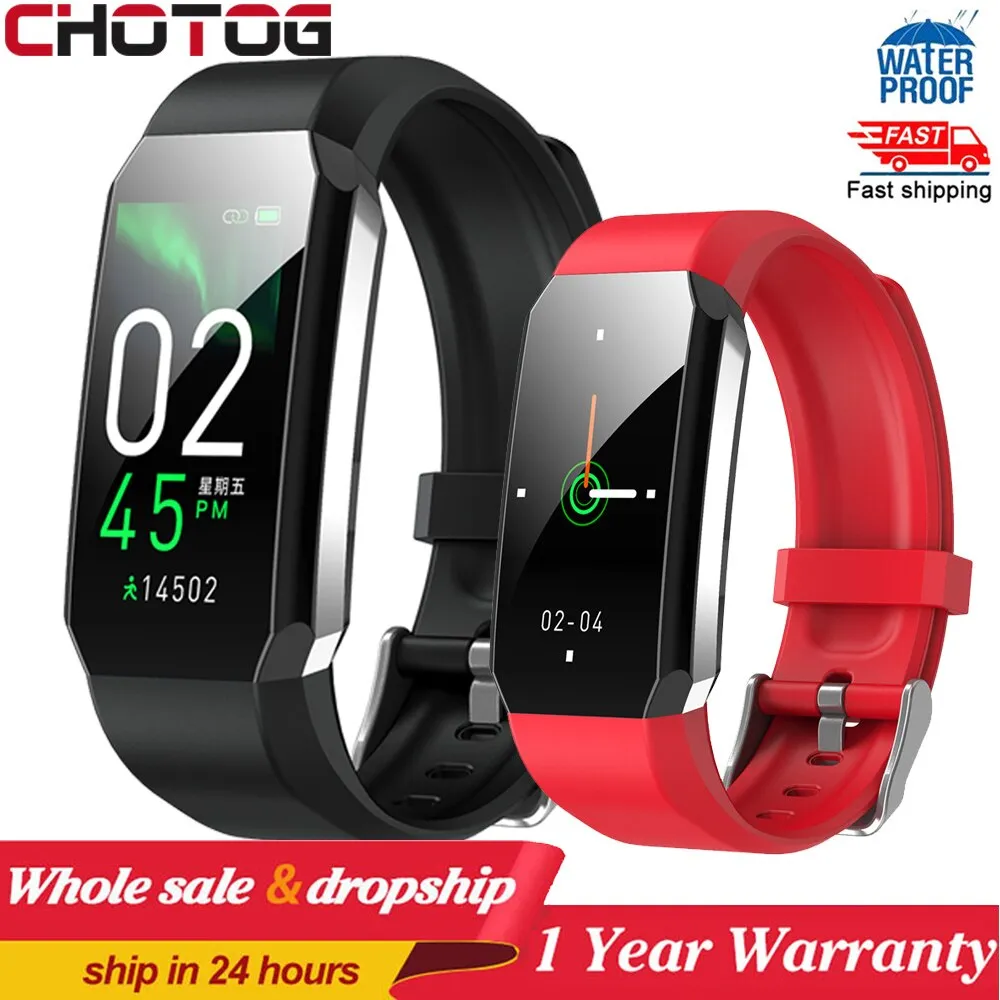 Smart Watch Men Women Body Thermometer Blood Pressure Sleep Monitor Fitness Tracker Smartwatch Waterproof Sport Fitness Bracelet