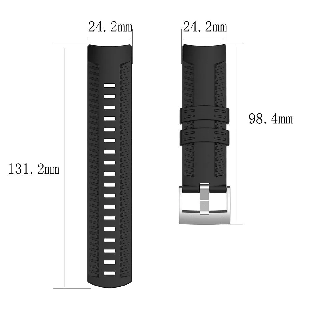Smart Watch With Sport Silicone Wrist Band Strap