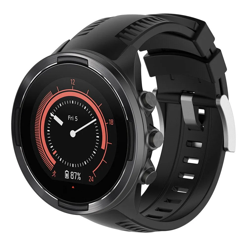 Smart Watch With Sport Silicone Wrist Band Strap