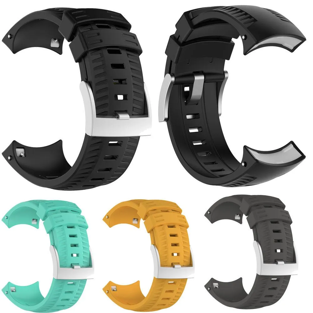 Smart Watch With Sport Silicone Wrist Band Strap