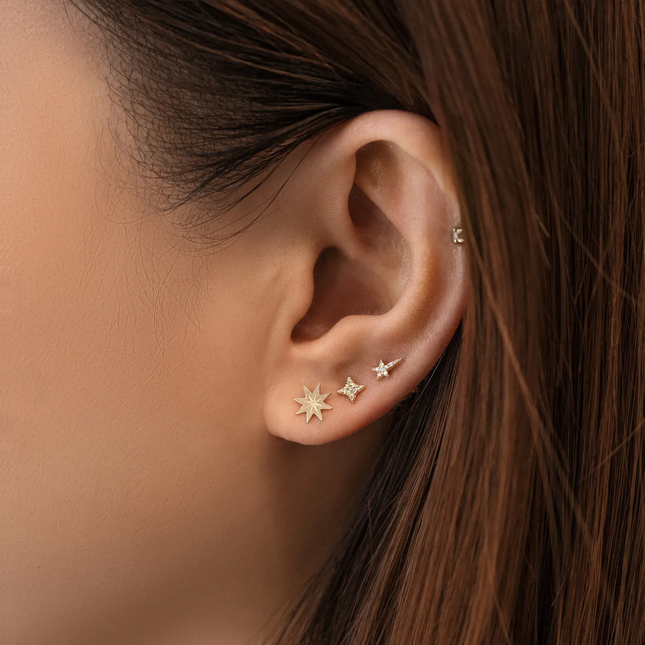 Starburst Stud Earrings