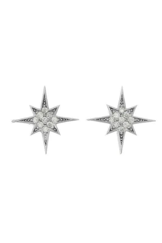 Starburst Stud Earrings