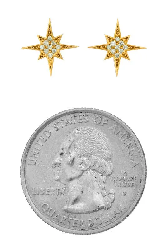 Starburst Stud Earrings
