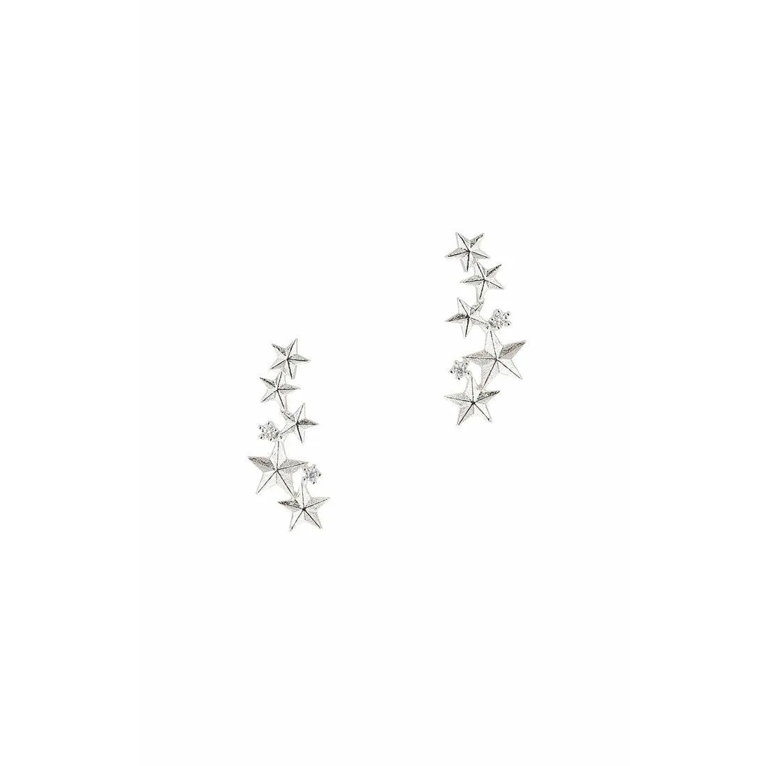 TAI SILVER MINI 5 STAR EAR CRAWLER