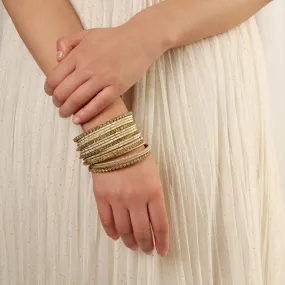 Timeless Antique Gold Bangle Set
