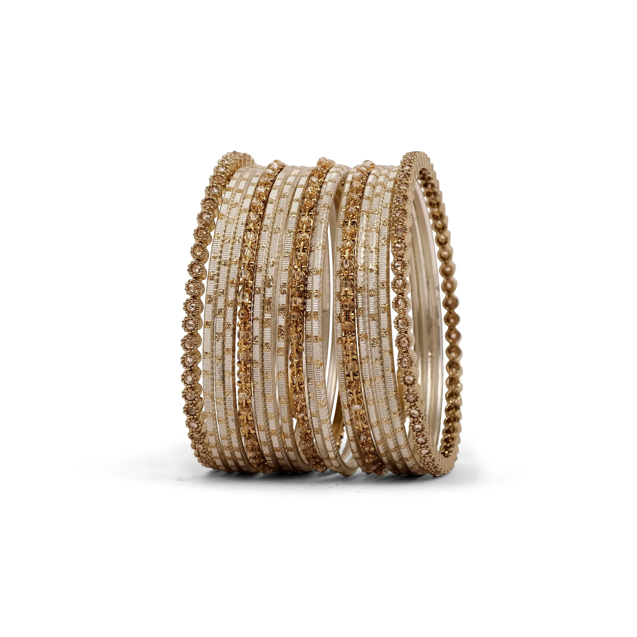 Timeless Antique Gold Bangle Set