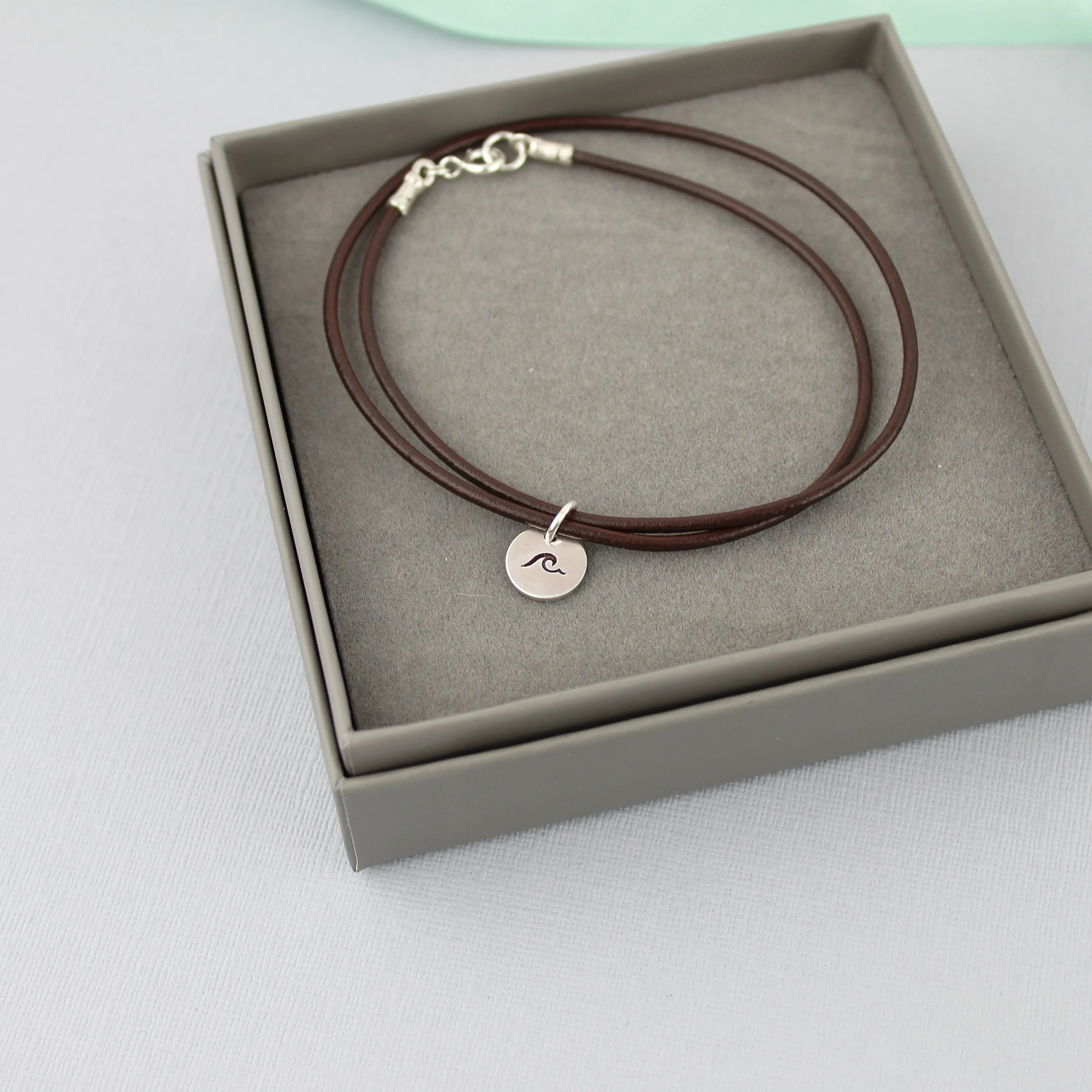 Wave Leather Bracelet