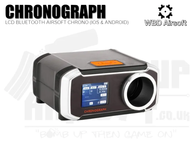 WBD LCD Bluetooth Airsoft Chronograph - (IOS and Android Compatible)
