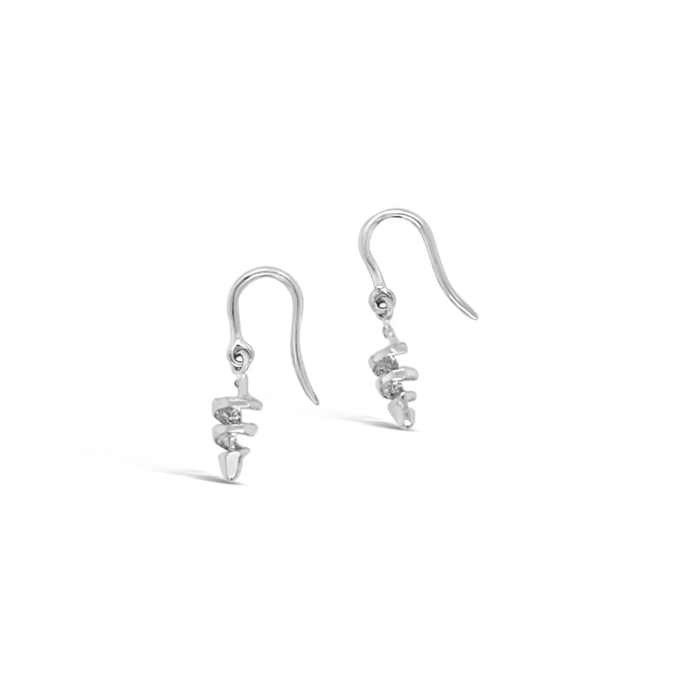 Weather Worn Shell Earrings